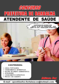 BARBALHA : ATENDENTE de SAUDE 