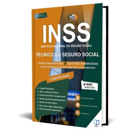 Apostila INSS 2023 - Tcnico do Seguro Social editora elaborar  aps edital