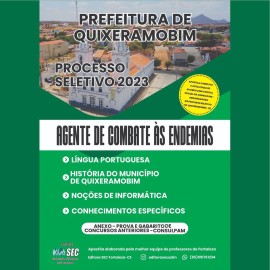 Quixeramobim-CE  2023  Agente de combates as endmias