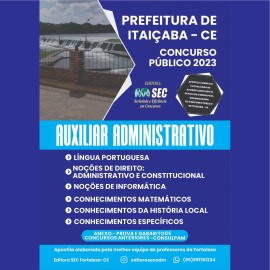 ITAIABA 2023  Auxiliar Administrativo 
