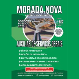 Morada Nova 2026 Auxiliar de Servi�os  gerais 