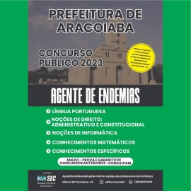 ARACOIABA- 2023 Agente de Endemia