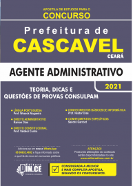 PDF .Apostila AGENTE ADMINISTRATIVO - Prefeitura de Cascavel-Ce/2021 DigitalPDF